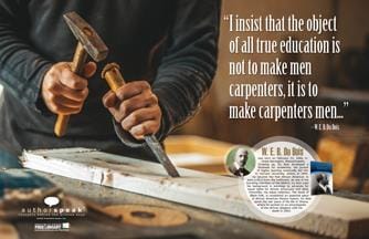 W. E. B. Du Bois AuthorSpeak Poster