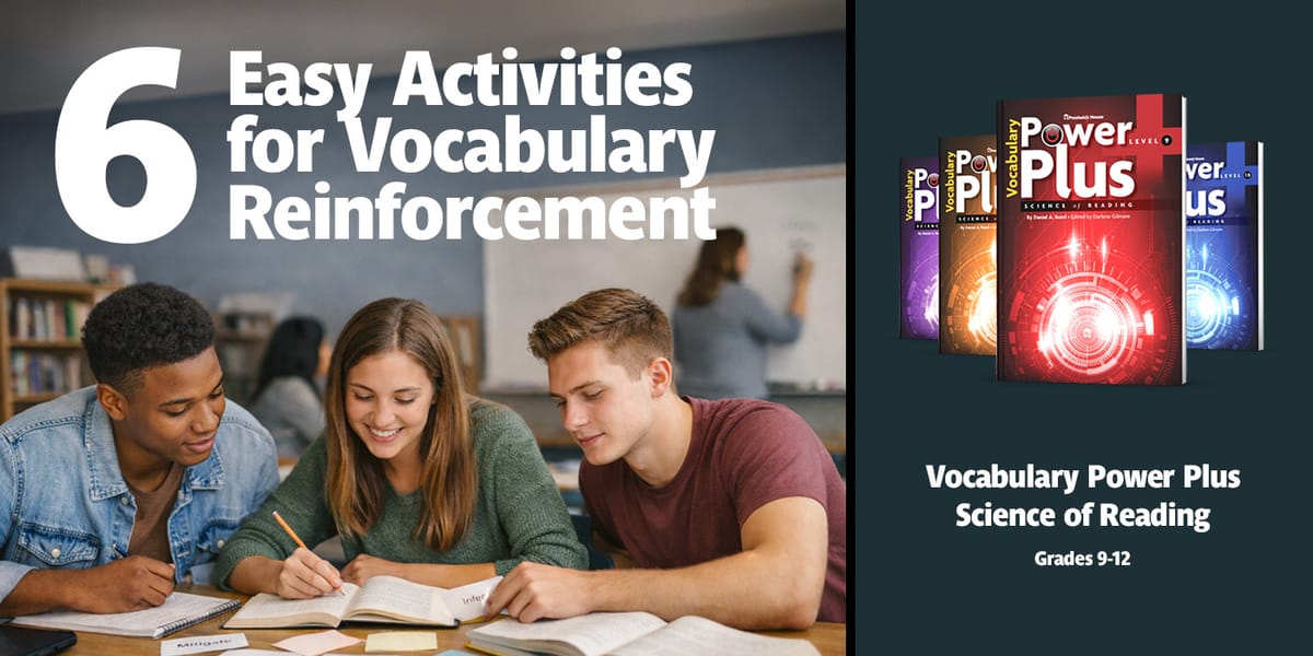 Beyond the “Vocab Check” – Checking Understanding without Eating into Instruction Time